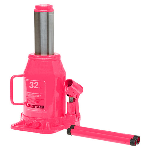 32T bottle jack, hydraulic jack with 32000kg lifting capacity
