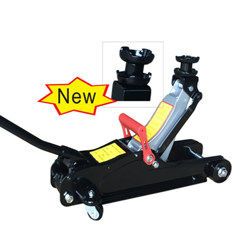 2T, 10.5kg,80-360mm, double saddle, hydraulic floor jack with 2000kg lifting capacity