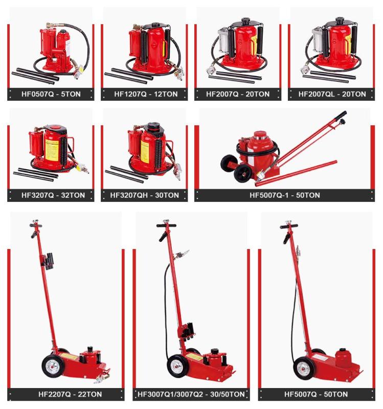 Air Bottle Jack, 30T, Lifting range:275+20—527+100