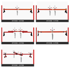 Engine Support , HF3103A , 0.3T