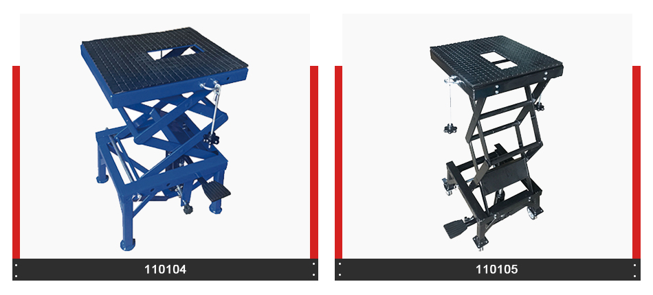 Motorcycle Lift , 110104,300lbs,Lifting Range350-870