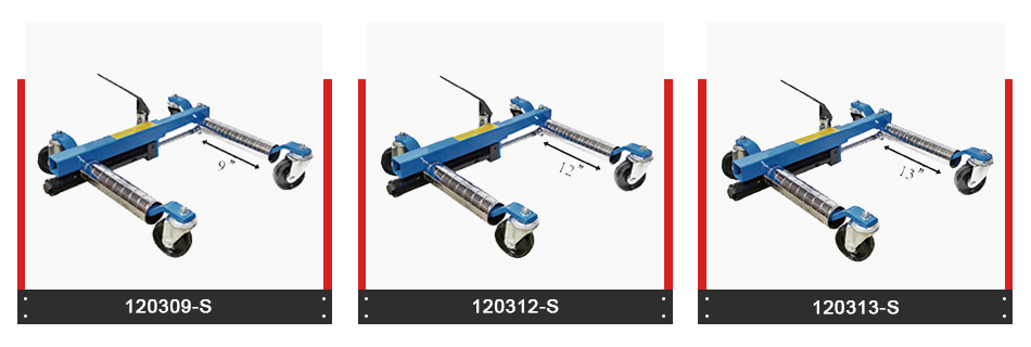 Vehicle positioning Jack , 120309-S , 1500lbs