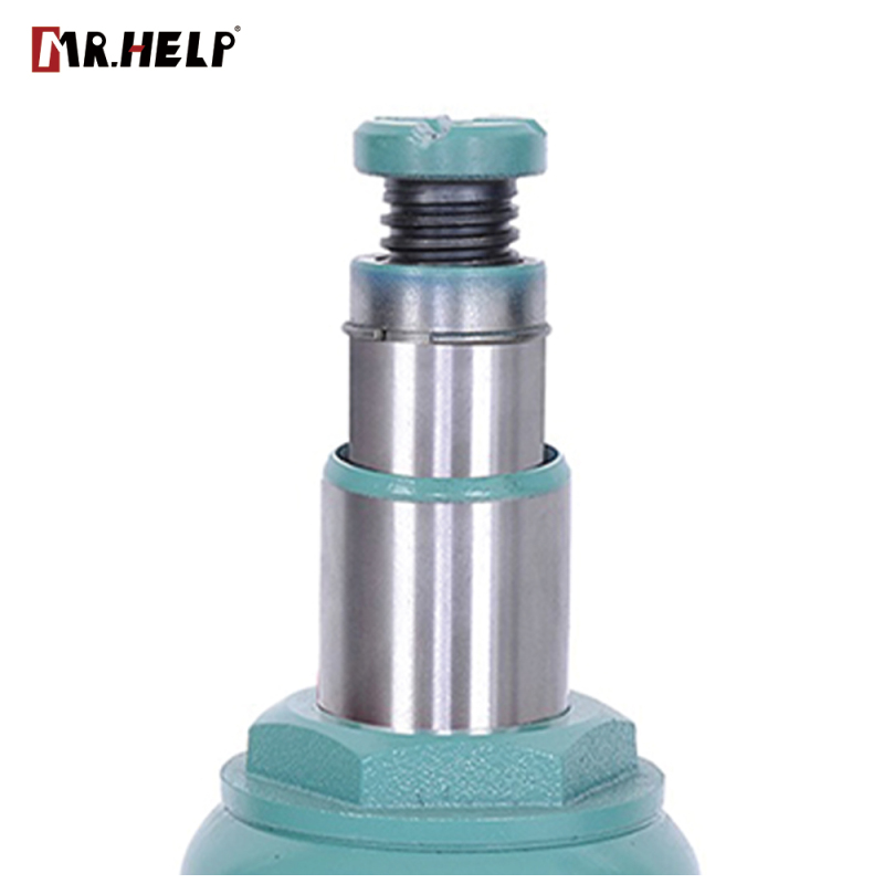 Hydraulic Double Ram Bottle Jack，20T，Lifting range：248-598