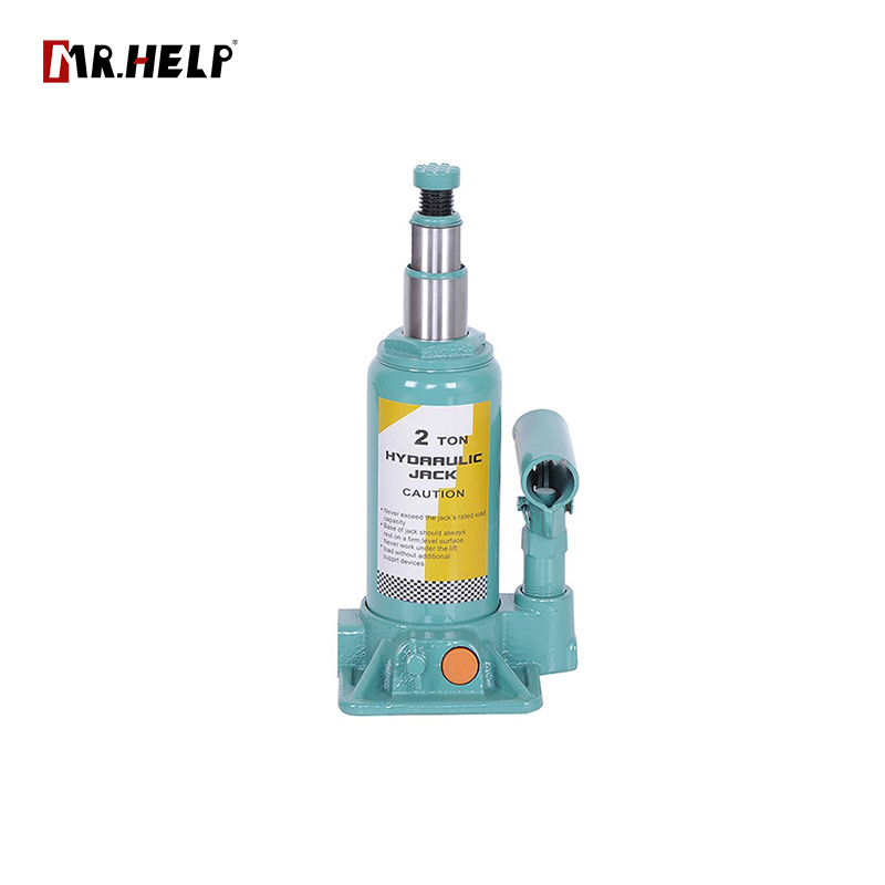 Hydraulic Double Ram Bottle Jack，2T，Lifting range：170-410