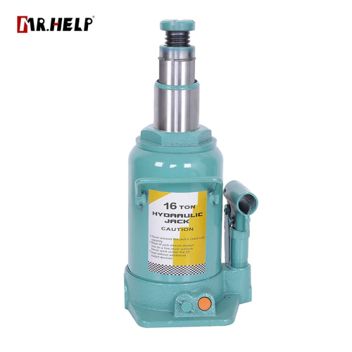 Hydraulic Double Ram Bottle Jack，20T，Lifting range：248-598