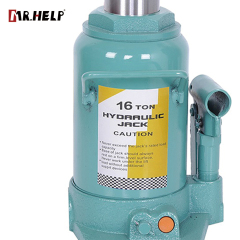 Hydraulic Double Ram Bottle Jack，32T，Lifting range：262-595