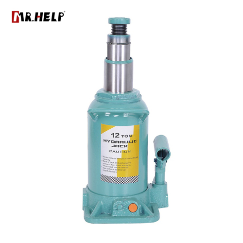 Hydraulic Double Ram Bottle Jack，12T，Lifting range：240-600