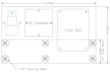 Golf cart fuse and circuit protection design using CloudEnergy 48V lithium battery