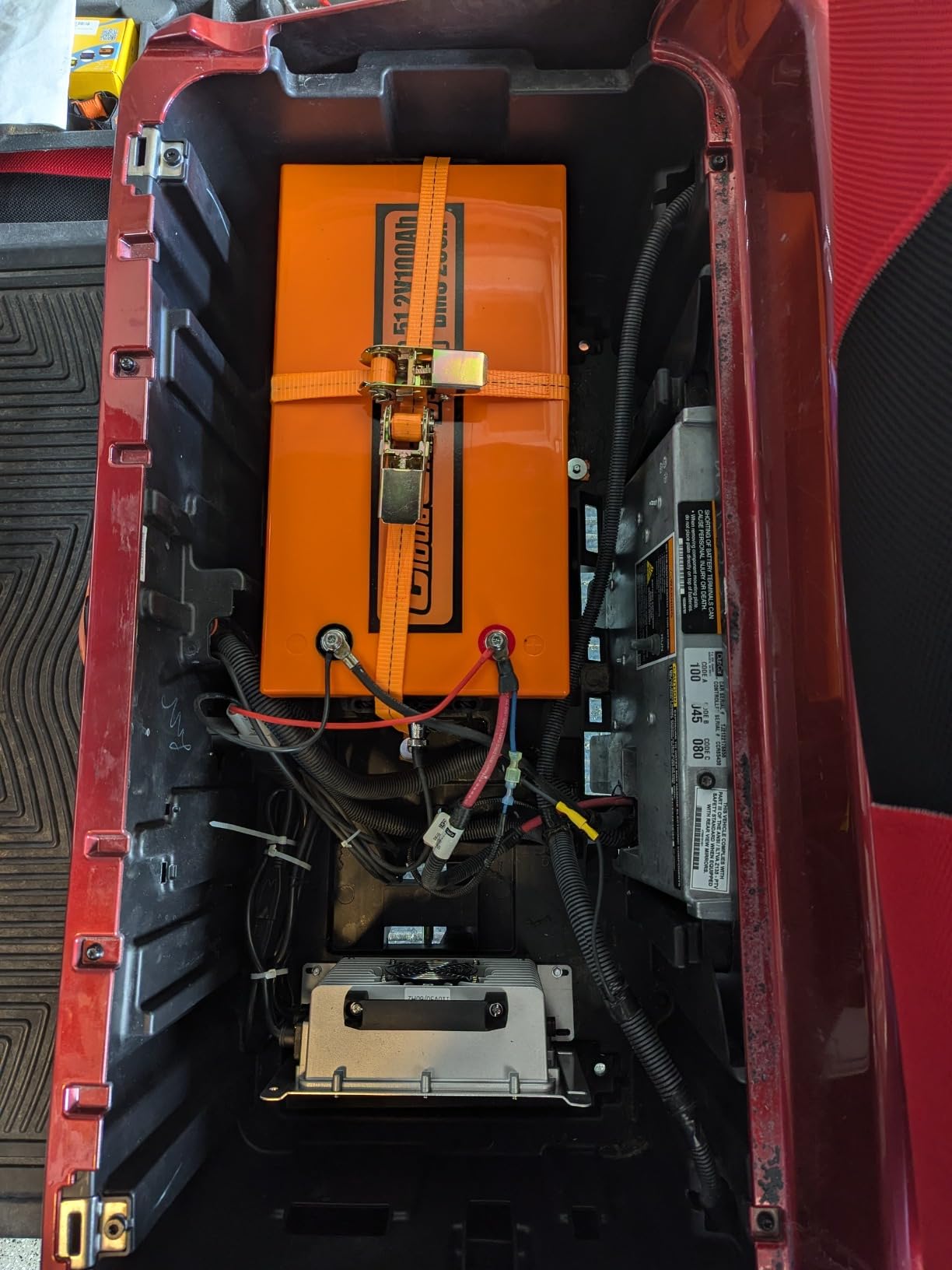CloudEnergy lithium golf cart battery upgrade