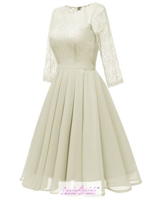 New Style Short Style Long Sleeves Bridesmaid Dresses BZ29