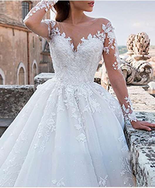 Lace Prom Evening Elegant Dress Floor Length New Style Sexy Wedding Dresses 2022031902