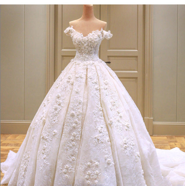 Mermaid Wedding Gowns Vintage Lace Off-Shoulder Bridal Gown Backless Wedding  Dresses C2515