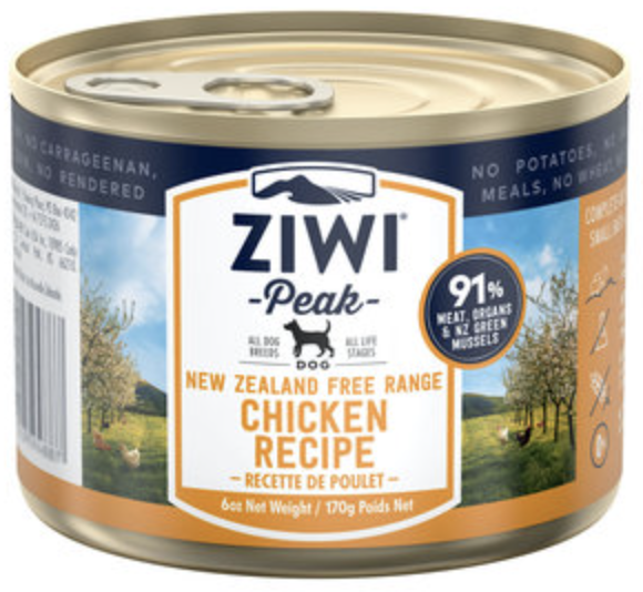 ZIWI Peak 巔峰 頂級狗主食罐 - 雞肉配方