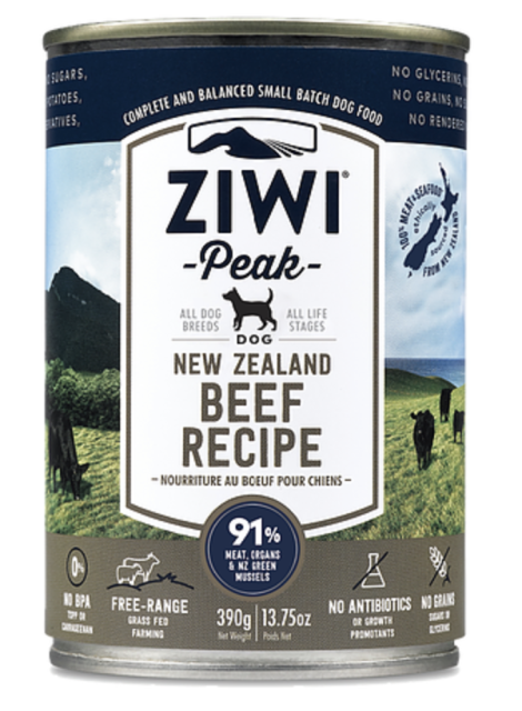 ZIWI Peak 巔峰 頂級狗主食罐 - 牛肉配方