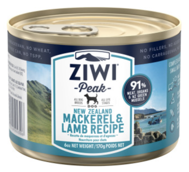 ZIWI Peak 巔峰 頂級狗主食罐 - 鯖魚羊肉配方