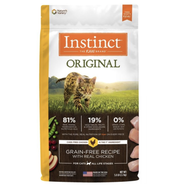 Instinct 本能 - 無穀鮮雞肉配方貓糧 11lb