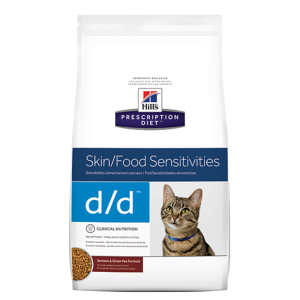 Hill's 貓糧 處方糧 d/d 皮膚及食物敏感配方 鹿肉及豌豆 3.5lbs