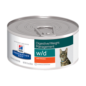 Hill's 貓罐頭 處方糧 w/d 消化系統及體重管理配方 雞肉 5.5oz