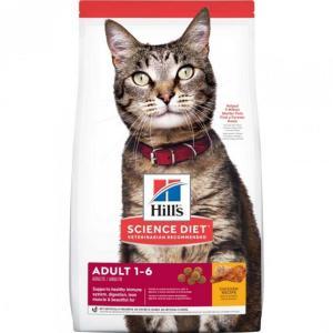 Hill's希爾思 貓糧 成貓 1-6 Adult 1-6 4kg