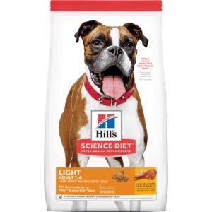 Hill's希爾思 狗糧 成犬減肥標準粒配方 Adult Light Original Bites 15kg