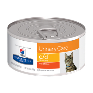 Hill's 貓罐頭 處方糧 c/d 泌尿系統護理配方 雞肉 5.5oz