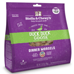 Stella & Chewy's Dinner Morsels 凍乾生肉貓主糧 鴨肉及鵝肉配方 3.5oz