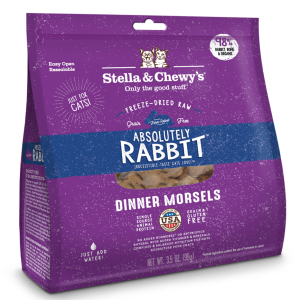Stella & Chewy's Dinner Morsels 凍乾生肉貓主糧 兔肉配方 18oz