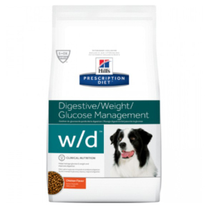 Hill's 狗糧 處方糧 w/d 消化系統及體重及葡萄糖管理配方 27.5lbs