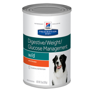 Hill's 狗罐頭 處方糧 w/d 消化系統及體重及葡萄糖管理配方 13oz