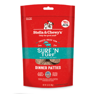 Stella & Chewy's 海陸佳餚 凍乾狗糧三文魚牛肉配方 Surf'n Turf Patties 25oz