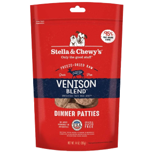 Stella & Chewy's 小鹿撞羊 凍乾狗糧鹿肉羊肉配方 Venison Blend Patties 5.5oz
