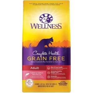 WELLNESS 貓糧 Complete Health 無穀物 GRAIN FREE DRY 成貓配方 三文魚 5lb 8oz