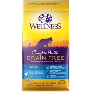 WELLNESS 貓糧 Complete Health 無穀物 GRAIN FREE DRY 成貓配方 雞肉 11lb 8oz