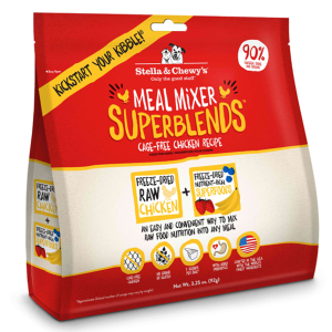 Stella & Chewy's 狗乾糧伴侶+有機生果 放養雞配方 Chicken Mixer Superblends 3.25oz