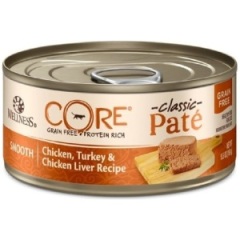 WELLNESS CORE 貓罐頭 無穀物 Classic Pate 雞肉,火雞及雞肝 5.5oz 156g (金)