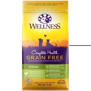 WELLNESS 貓糧 Complete Health 無穀物 GRAIN FREE DRY 幼貓成長配方 雞肉 2lb 4oz