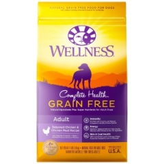 WELLNESS 狗糧 Complete Health 無穀物 GRAIN FREE 成犬配方 雞肉 12lb