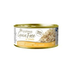 Applaws 貓罐頭 天然優質無穀物吞拿魚肉 Grain Free Tuna Fillet in Gravy 70g