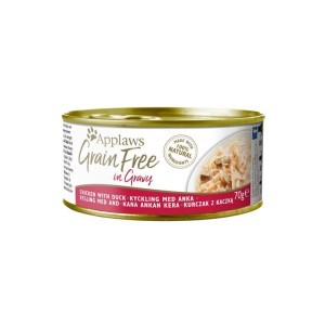 Applaws 貓罐頭 天然優質無穀物吞拿魚肉 Grain Free Tuna Fillet in Gravy 70g