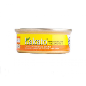 Kakato卡格 貓狗罐頭 雞肉慕絲 Chicken Mousse 40g (貓狗共用)