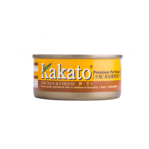 Kakato卡格 貓狗罐頭 雞肉及牛肉及糙米及蔬菜 170g (貓狗共用)