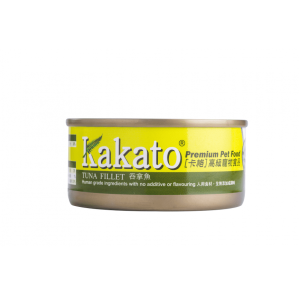 Kakato卡格 貓狗罐頭 吞拿魚及紫菜 170g (貓狗共用)