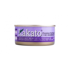 Kakato卡格 貓狗罐頭 三文魚及魚湯 170g (貓狗共用)