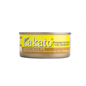 Kakato卡格 貓狗罐頭 三文魚及魚湯 170g (貓狗共用)