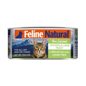 Feline Natural 主食貓罐頭 雞肉及羊肉配方 Chicken and Lamb Feast 85g