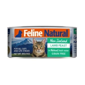 Feline Natural 主食貓罐頭 羊肉配方 Lamb Feast 85g