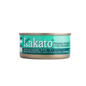 Kakato卡格 貓狗罐頭 三文魚及魚湯 170g (貓狗共用)