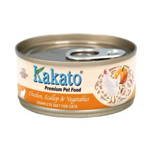 Kakato卡格 主食貓罐頭 雞肉及羊肉 70g