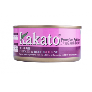 Kakato卡格 貓狗罐頭 吞拿魚及鯖花魚 Tuna with Mackerel 70g (貓狗共用)