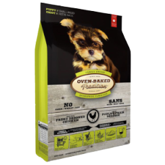 Oven Baked 狗糧 幼犬配方 細粒 Puppy Fresh Chicken & Fish 5lb (綠色)